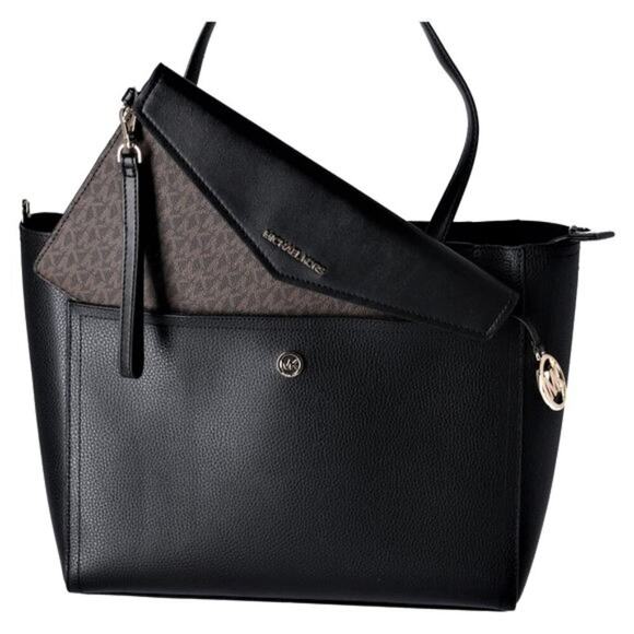 60% OFF NWT Michael Kors Maisie 3-In-1 Tote Pebbled Leather LRG Tote MSRP: $678 - Picture 6 of 12